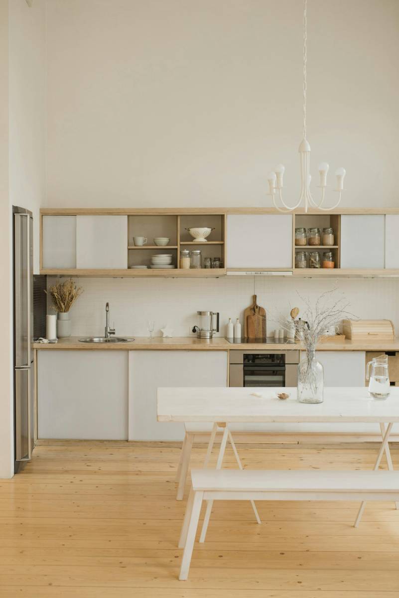 Rénovation d'une cuisine pour un particulier dans une maison individuelle à Champagne-au-Mont-d'Or